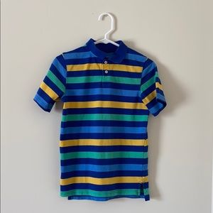 Boy’s Polo Shirt Stripe Crown &Ivy Size L
